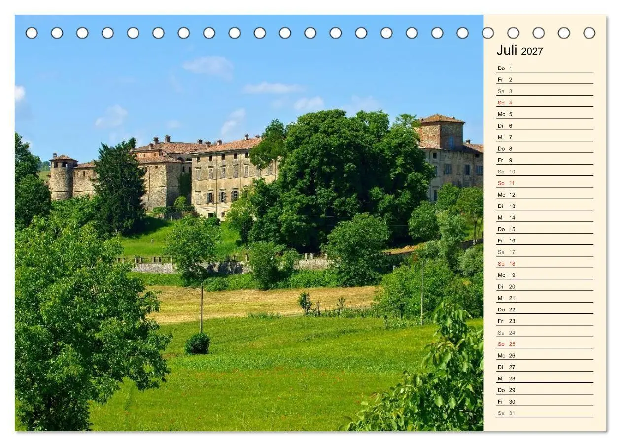 Bild: 9783569925854 | Emilia-Romagna (Tischkalender 2027 DIN A5 quer), CALVENDO...