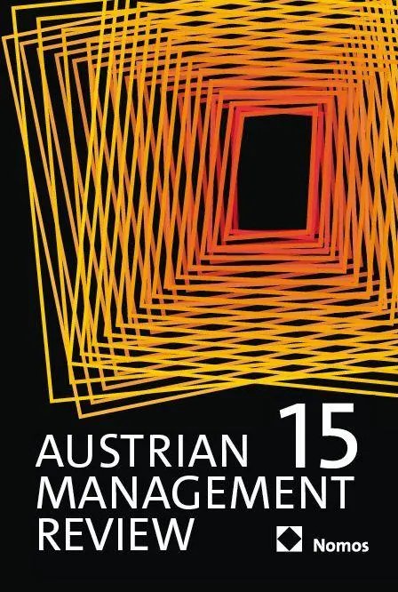 Cover: 9783756035854 | Austrian Management Review Volume 15 2025 | Wolfgang H. Güttel | Buch