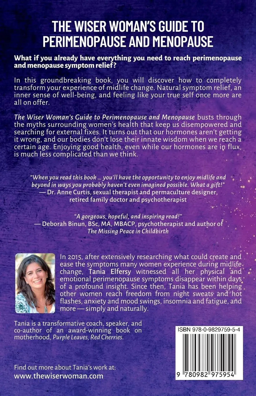 Rückseite: 9780982975954 | The Wiser Woman's Guide to Perimenopause and Menopause | Tania Elfersy