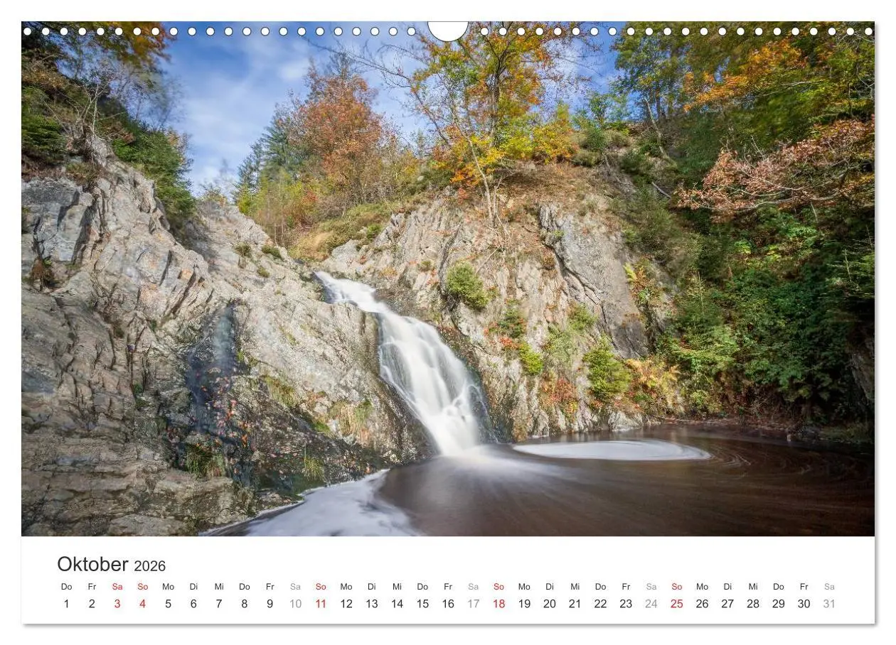 Bild: 9783457975954 | Wasserfälle Europas (Wandkalender 2026 DIN A3 quer), CALVENDO...