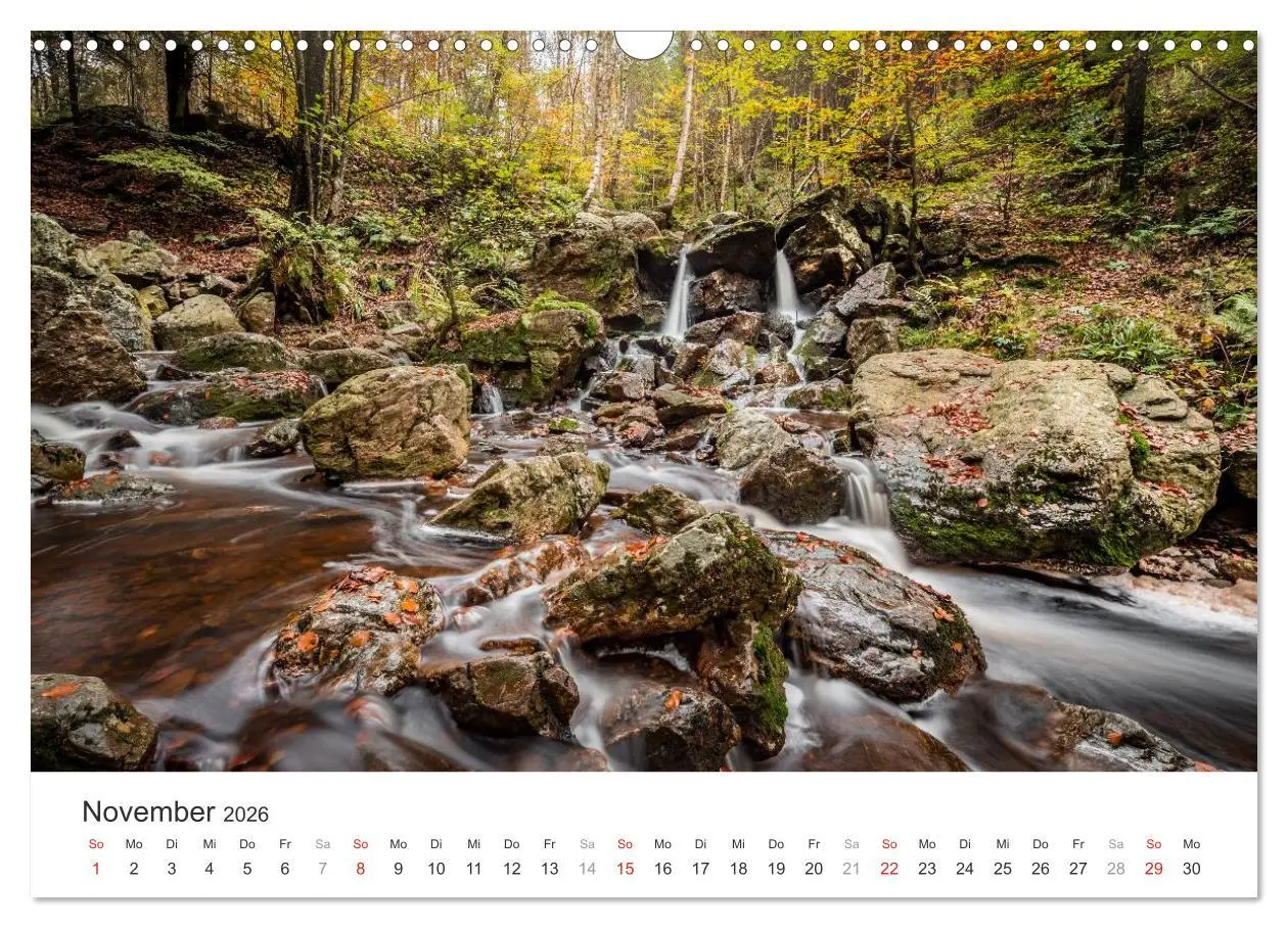 Bild: 9783457975954 | Wasserfälle Europas (Wandkalender 2026 DIN A3 quer), CALVENDO...