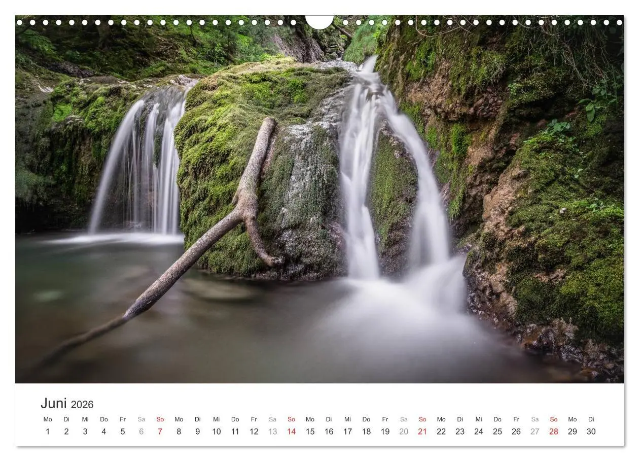 Bild: 9783457975954 | Wasserfälle Europas (Wandkalender 2026 DIN A3 quer), CALVENDO...