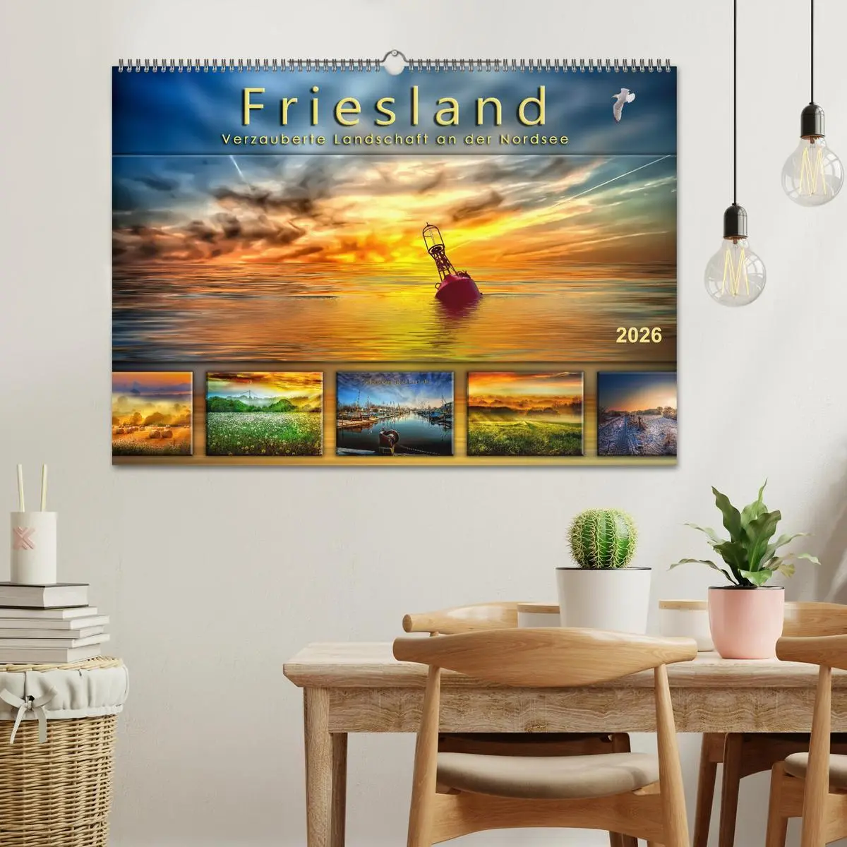 Bild: 9783516205954 | Friesland, verzauberte Landschaft an der Nordsee (Wandkalender 2026...