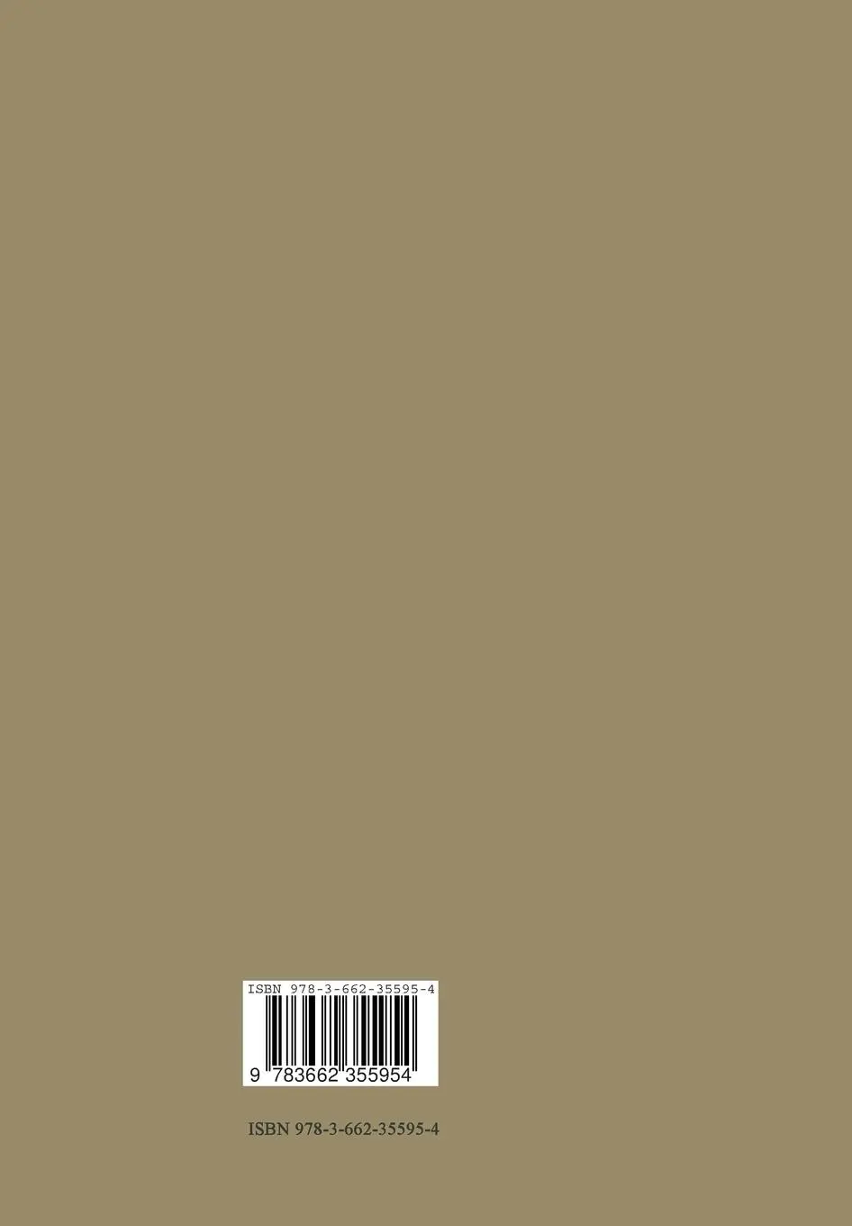 Rückseite: 9783662355954 | Neues Pharmazeutisches Manual | Eugen Dieterich | Taschenbuch | vi