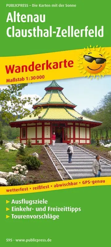 Cover: 9783899205954 | Publicpress Wanderkarte Altenau, Clausthal-Zellerfeld 1:30.000 | 2020