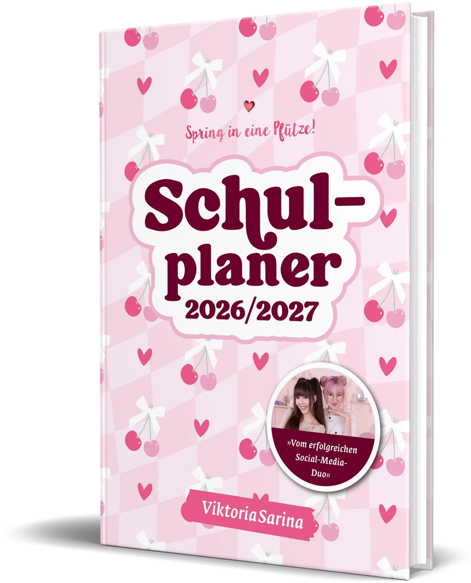 Cover: 9783960965954 | Spring in eine Pfütze! Schulplaner 2026/2027 | von ViktoriaSarina