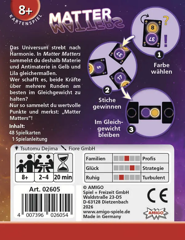 Bild: 4007396026054 | Matter Matters | Spiel | In Karton | 02605 | Deutsch | 2026