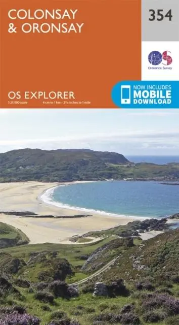 Cover: 9780319246054 | Colonsay and Oronsay | Ordnance Survey | (Land-)Karte | Englisch