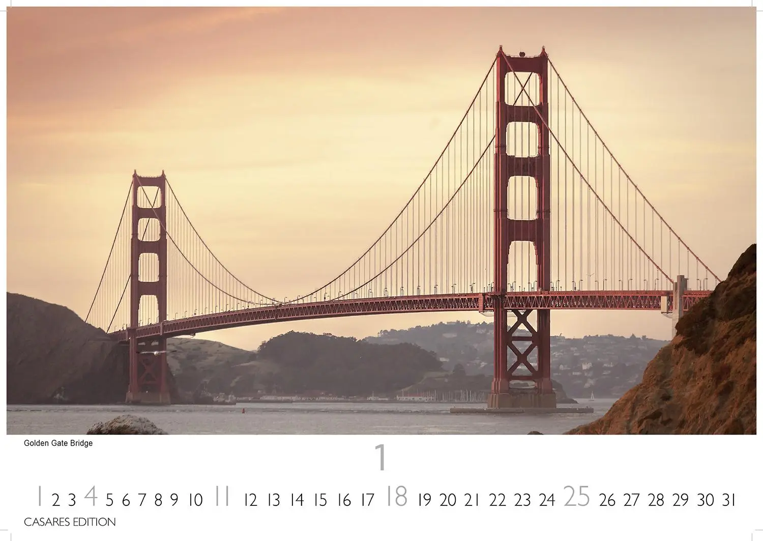 Bild: 9781835246054 | San Francisco Kalender 2026 - Wandkalender Fotokalender Nordamerika...