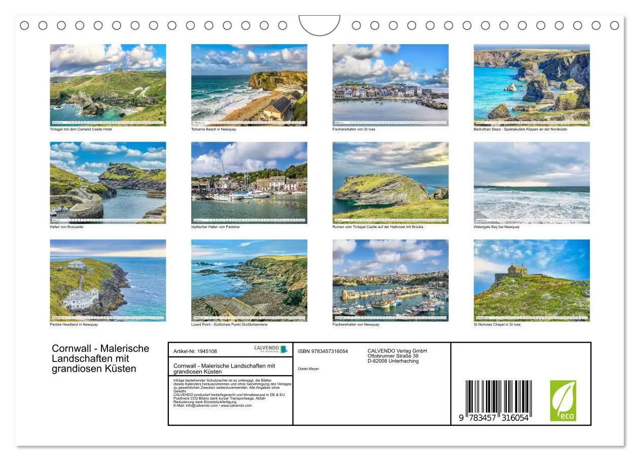 Bild: 9783457316054 | Cornwall - Malerische Landschaften mit grandiosen Küsten...