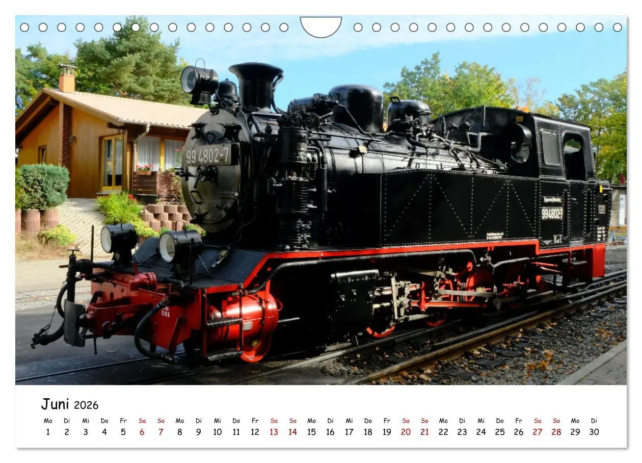 Bild: 9783457556054 | Rügens "rasender Roland" (Wandkalender 2026 DIN A4 quer), CALVENDO...