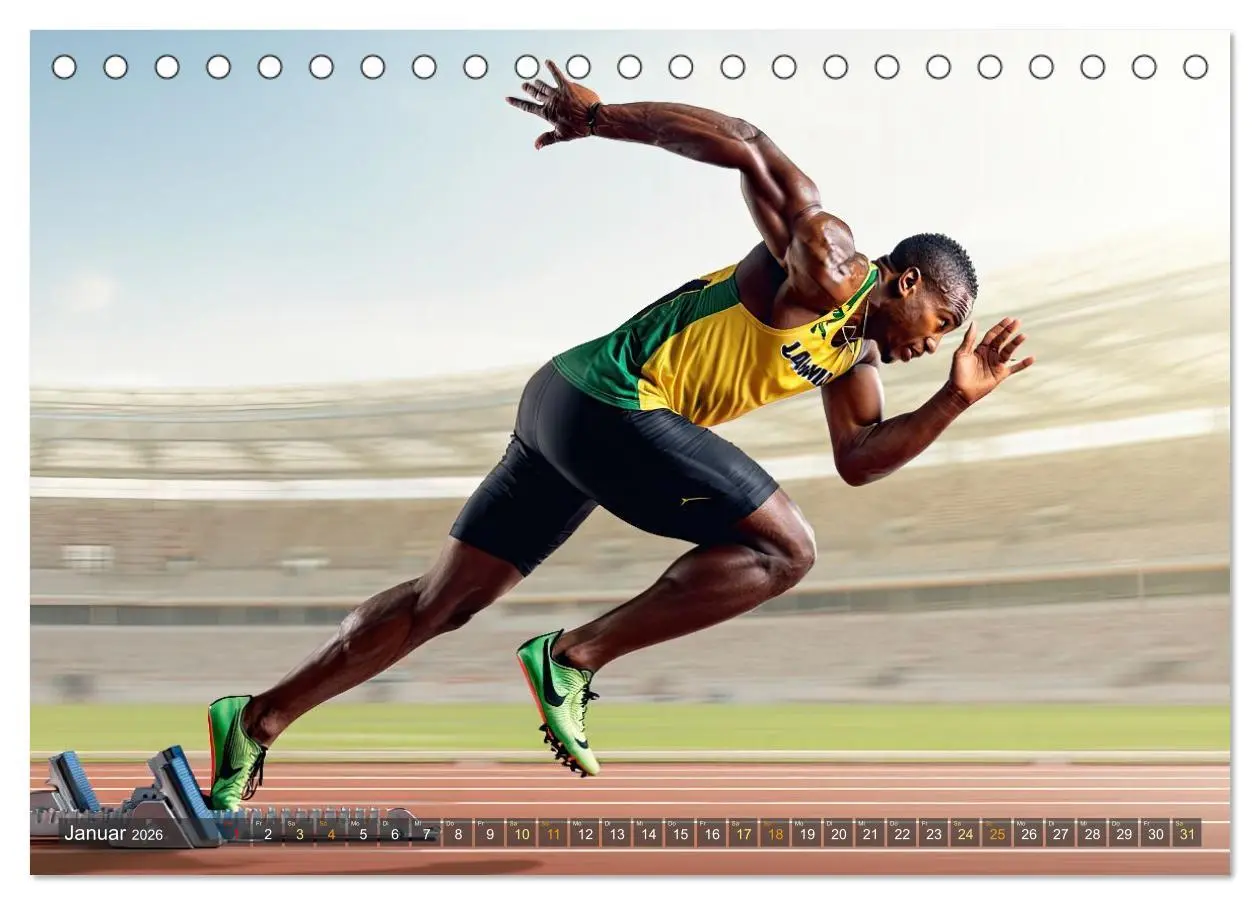 Bild: 9783516646054 | Spirit of Motion (Tischkalender 2026 DIN A5 quer), CALVENDO...