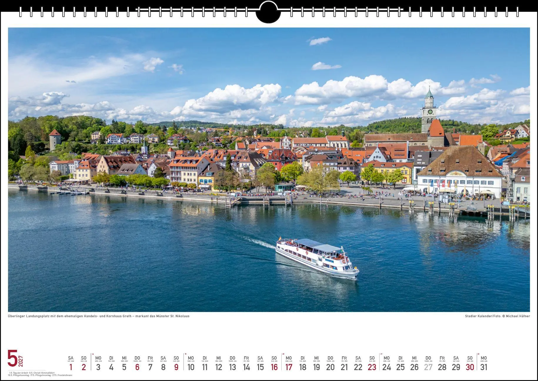 Bild: 9783861926054 | Grenzenlos Bodensee 2027 | Der Bodensee aus der Luft | Michael Häfner