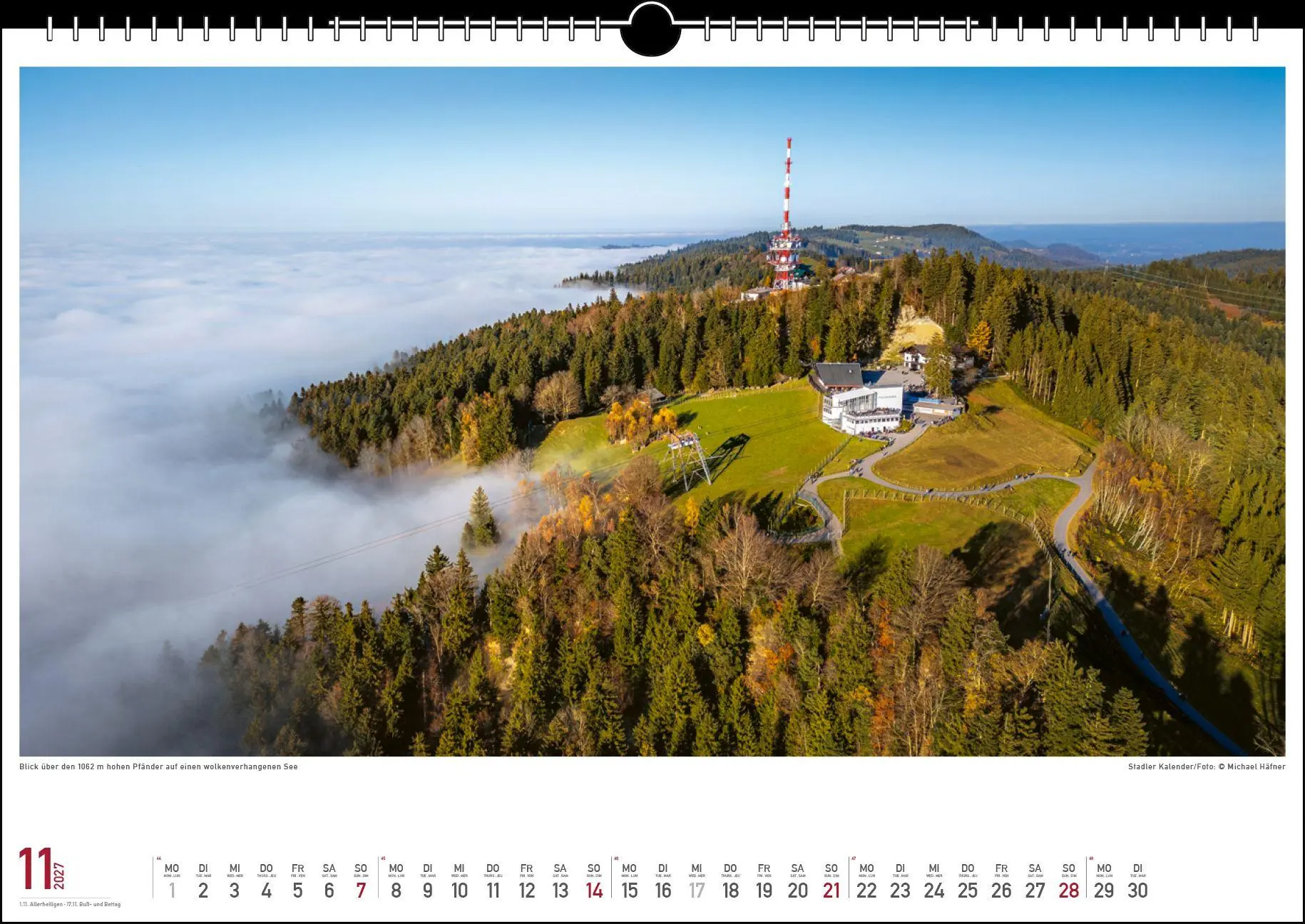 Bild: 9783861926054 | Grenzenlos Bodensee 2027 | Der Bodensee aus der Luft | Michael Häfner