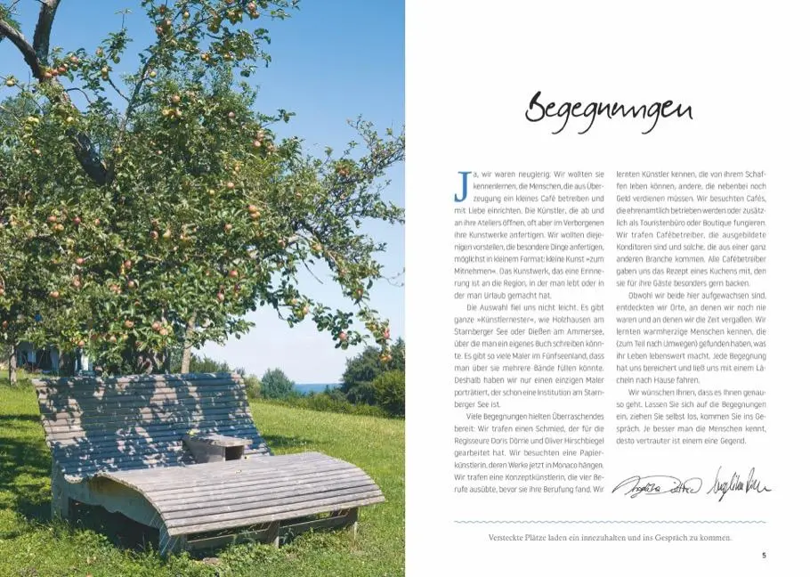 Bild: 9783862466054 | Cafés und Ateliers im Fünfseenland | Angelika Dietrich | Taschenbuch