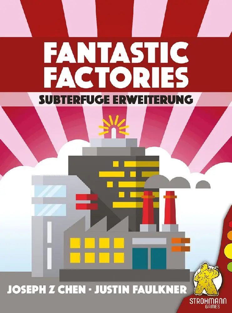 Cover: 4270001356154 | Fantastic Factories: Subterfuge (Erweiterung) | Joseph Z. Chen (u. a.)