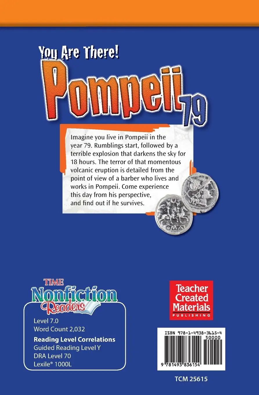 Rückseite: 9781493836154 | You Are There! Pompeii 79 | Wendy Conklin | Taschenbuch | Englisch
