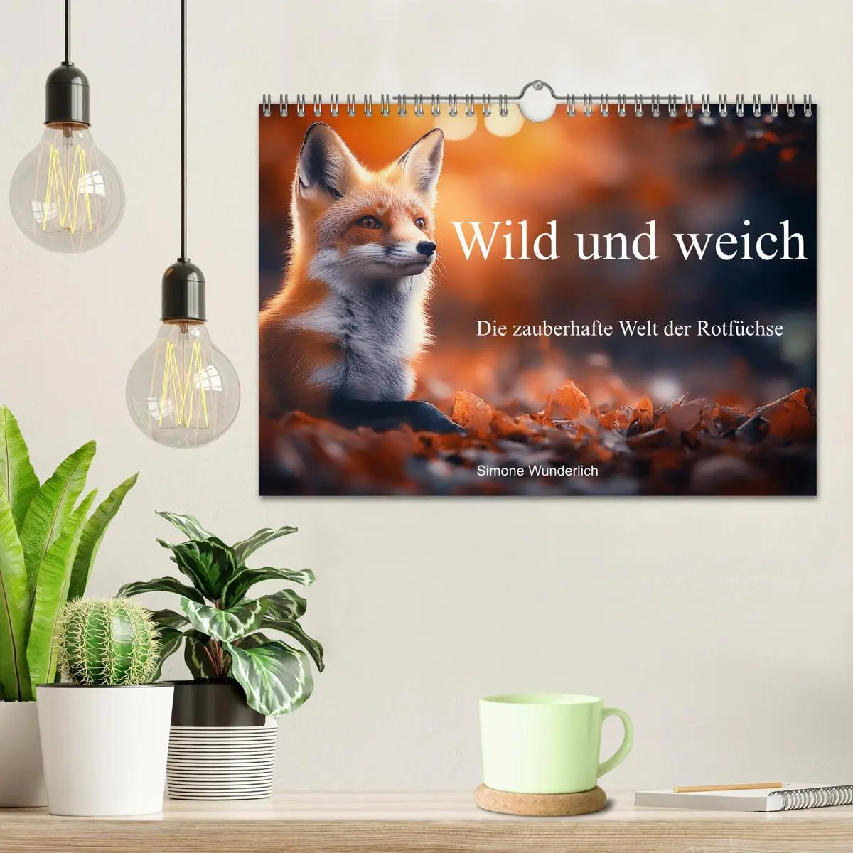 Bild: 9783457306154 | Wild und weich - Die zauberhafte Welt der Rotfüchse (Wandkalender...