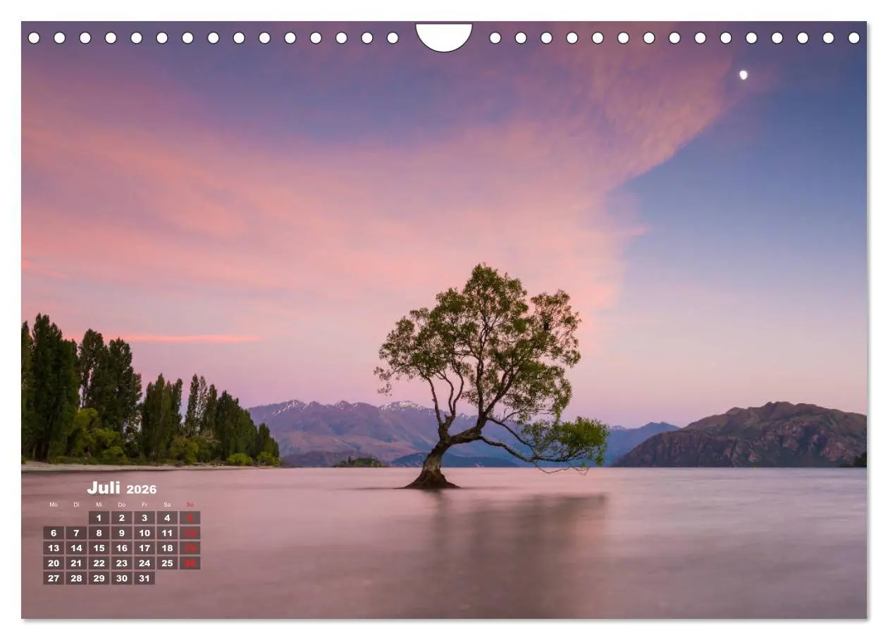 Bild: 9783457926154 | Traumland Neuseeland (Wandkalender 2026 DIN A4 quer), CALVENDO...