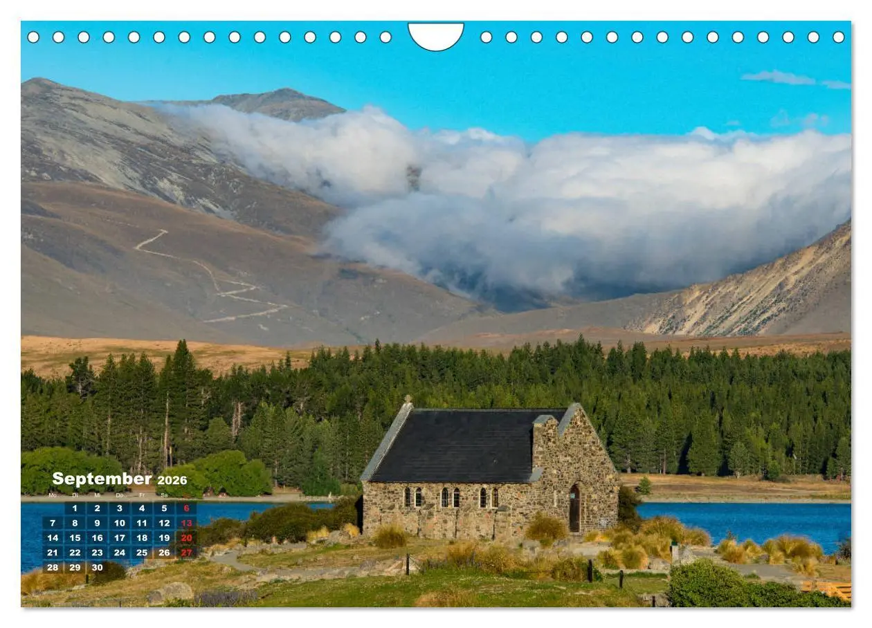 Bild: 9783457926154 | Traumland Neuseeland (Wandkalender 2026 DIN A4 quer), CALVENDO...