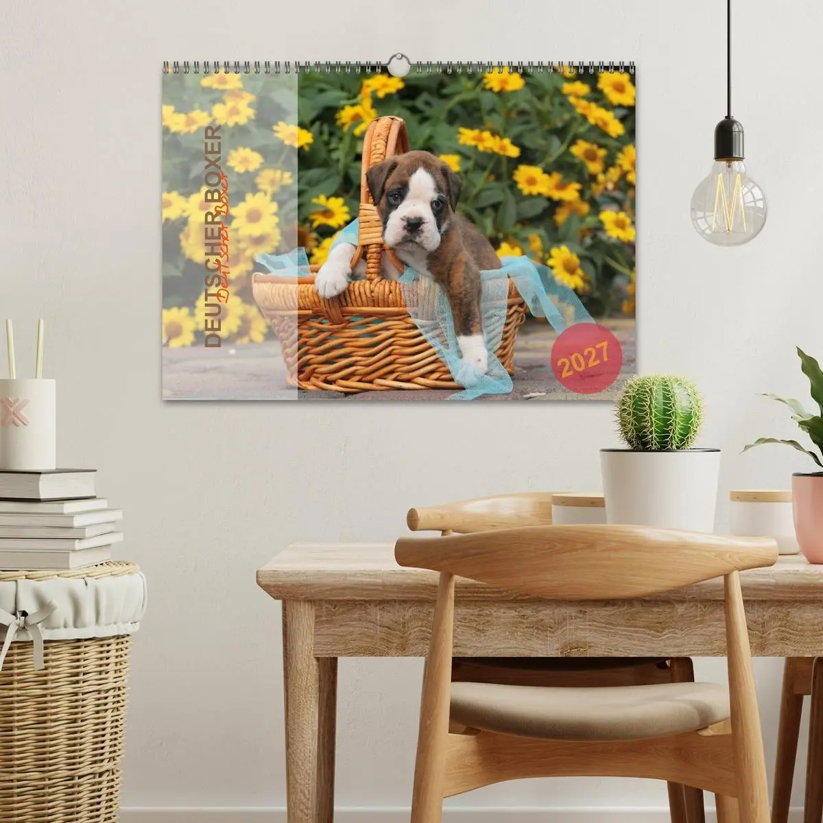 Bild: 9783594236154 | Deutscher Boxer 2027 (Wandkalender 2027 DIN A3 quer), CALVENDO...