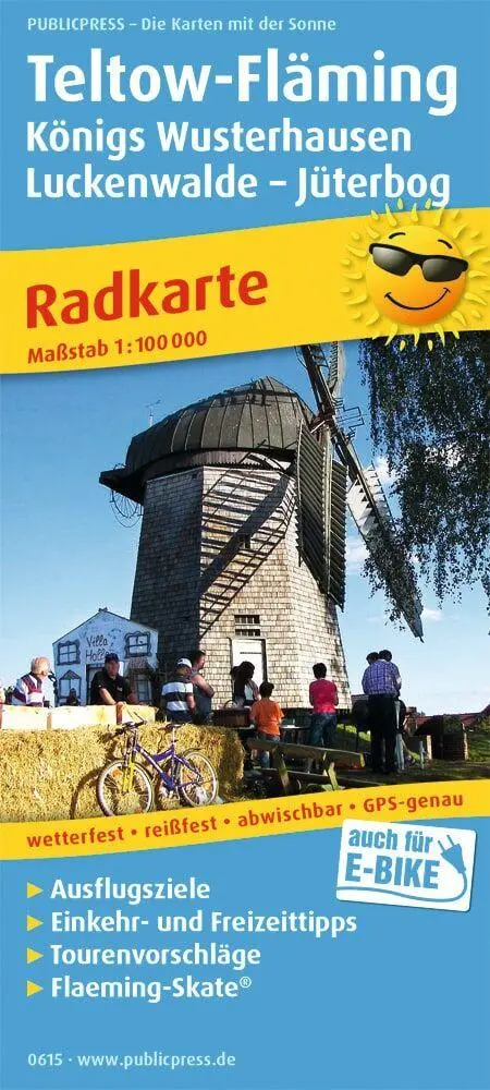 Cover: 9783747306154 | Teltow - Fläming, Königs Wusterhausenm Luckenwalde - Jüterbog 1:100...