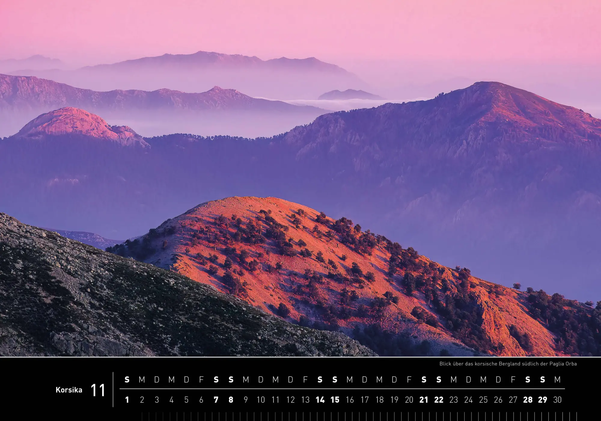 Bild: 9783968556154 | Korsika Premiumkalender 2026 | Hartmut Krinitz | Kalender | 14 S.