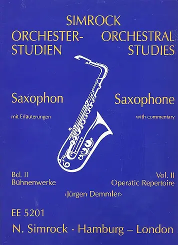 Cover: 9790221116154 | Orchesterstudien Band 2 / Demmler | Buch | EAN 9790221116154