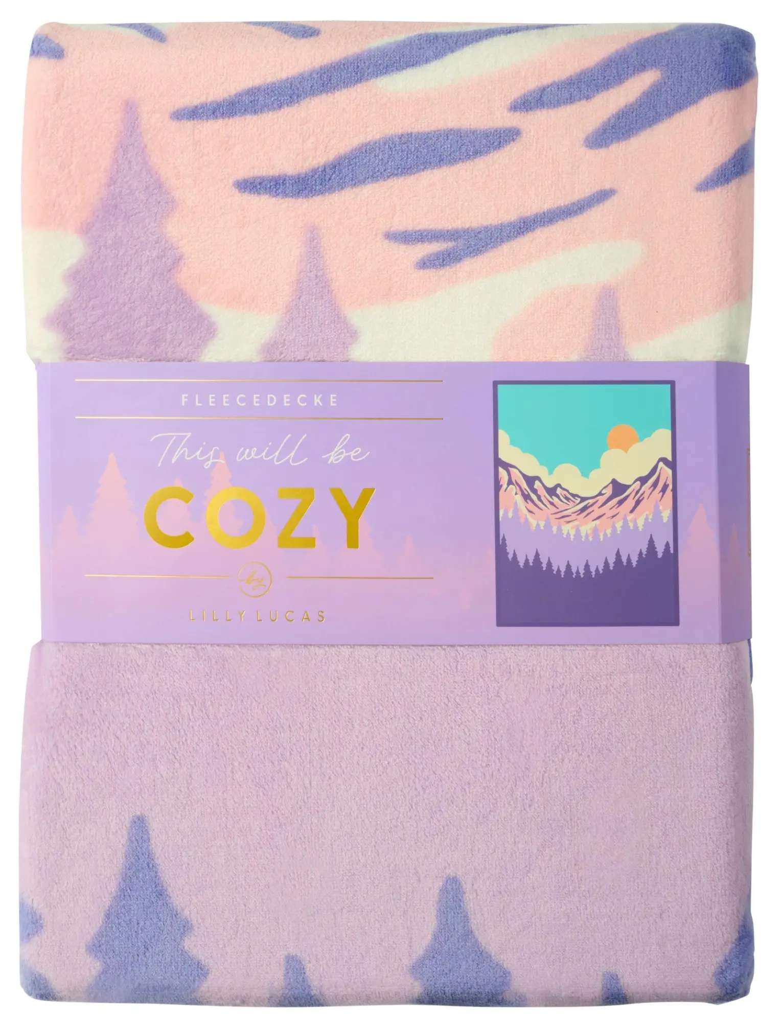 Bild: 4251693906254 | Green Valley Fleecedecke 'Mountain Hug' | Lilly Lucas | 1 S. | Deutsch