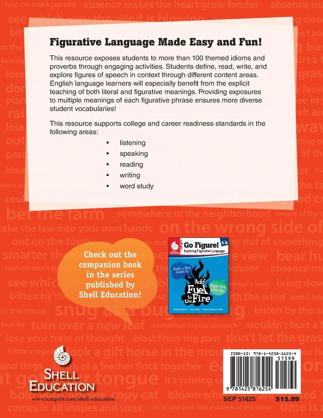 Rückseite: 9781425816254 | Go Figure! Exploring Figurative Language, Levels 2-4 | Taschenbuch