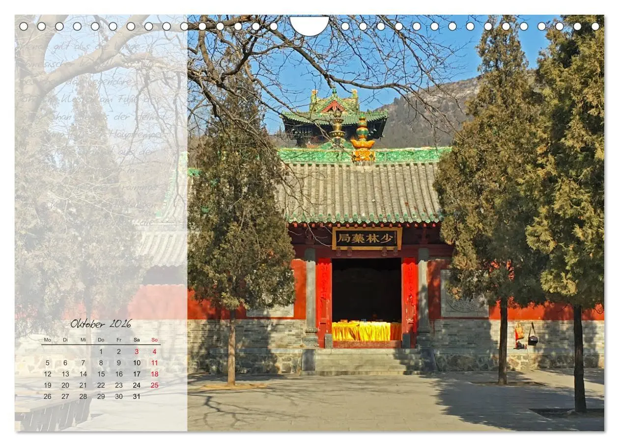 Bild: 9783457776254 | Geheimnisvolles China 2026 (Wandkalender 2026 DIN A4 quer),...