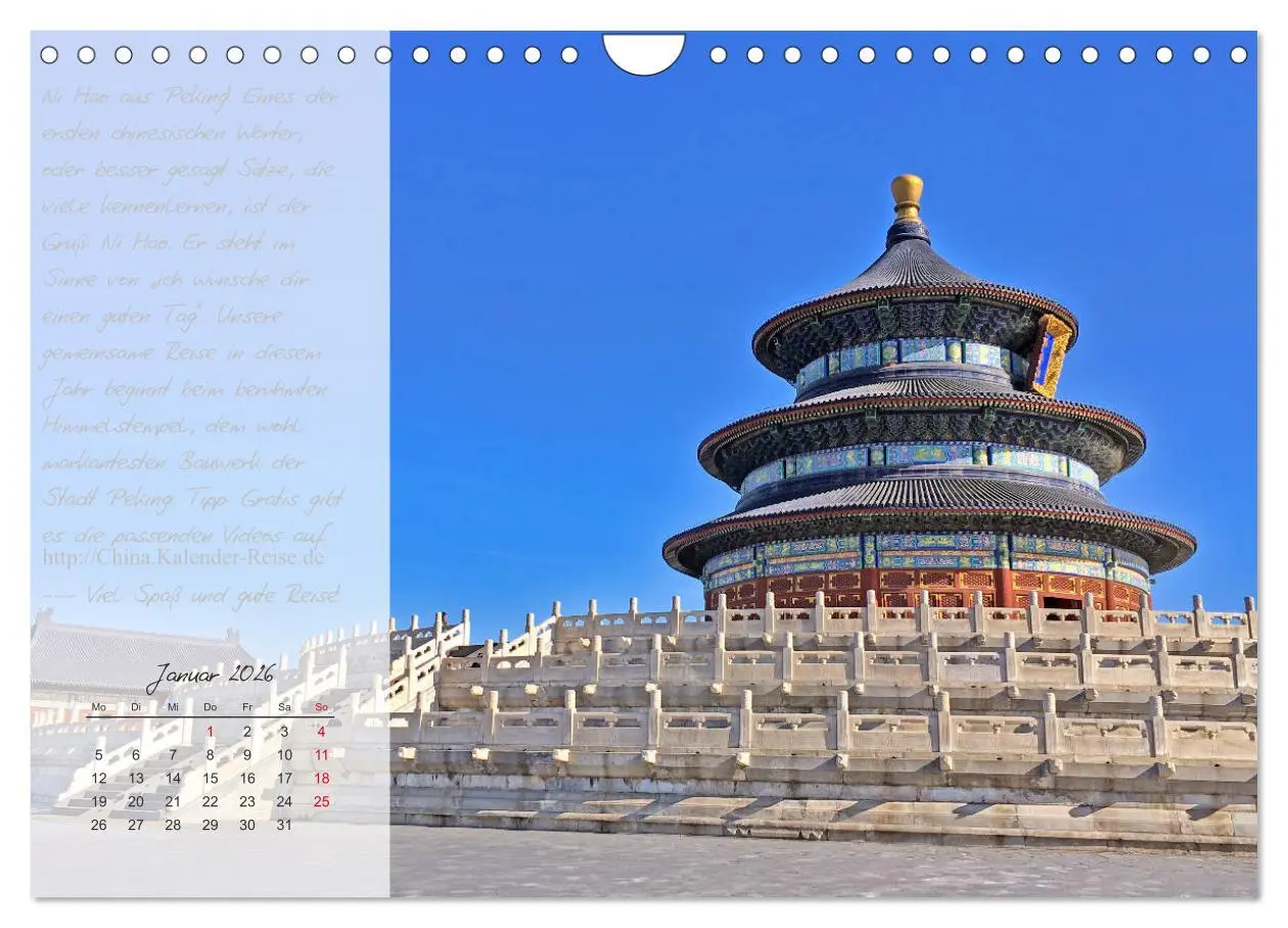 Bild: 9783457776254 | Geheimnisvolles China 2026 (Wandkalender 2026 DIN A4 quer),...