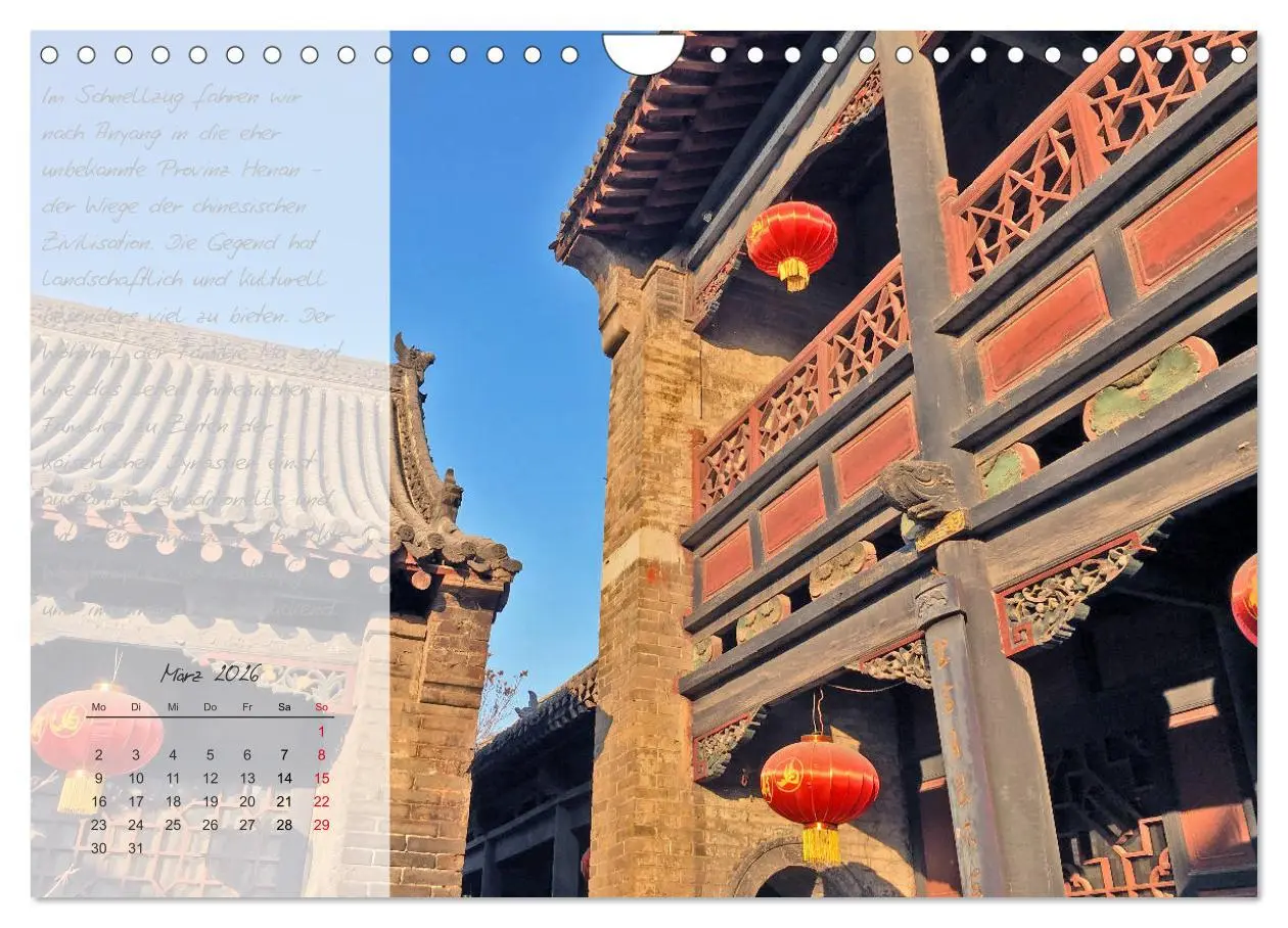 Bild: 9783457776254 | Geheimnisvolles China 2026 (Wandkalender 2026 DIN A4 quer),...