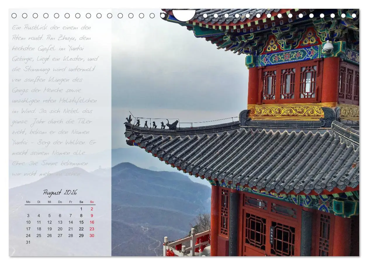 Bild: 9783457776254 | Geheimnisvolles China 2026 (Wandkalender 2026 DIN A4 quer),...