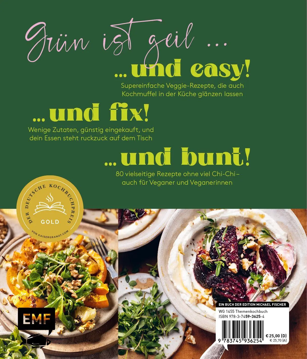 Bild: 9783745936254 | Koch's einfach - Vegetarisch | Zora Klipp | Buch | 176 S. | Deutsch