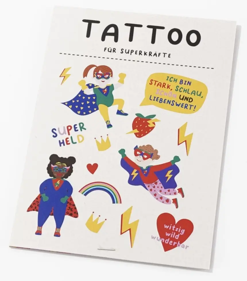 Cover: 732821056354 | Kindertattoo "Superkids" | KinderStärken | Nina Kämpf | Taschenbuch