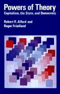 Cover: 9780521316354 | Powers of Theory | Capitalism, the State, and Democracy | Taschenbuch