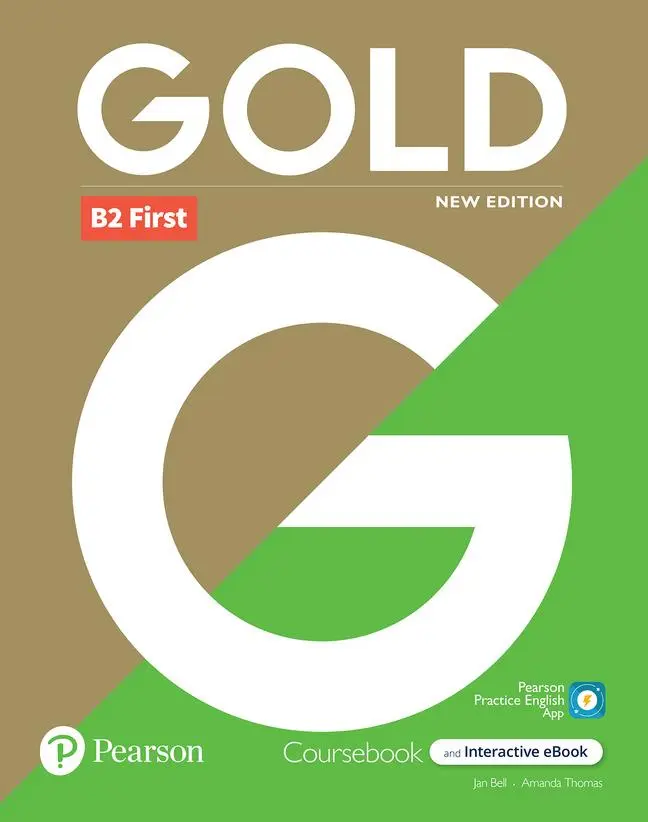 Cover: 9781292396354 | Gold 6e B2 First Student's Book with Interactive eBook, Digital...