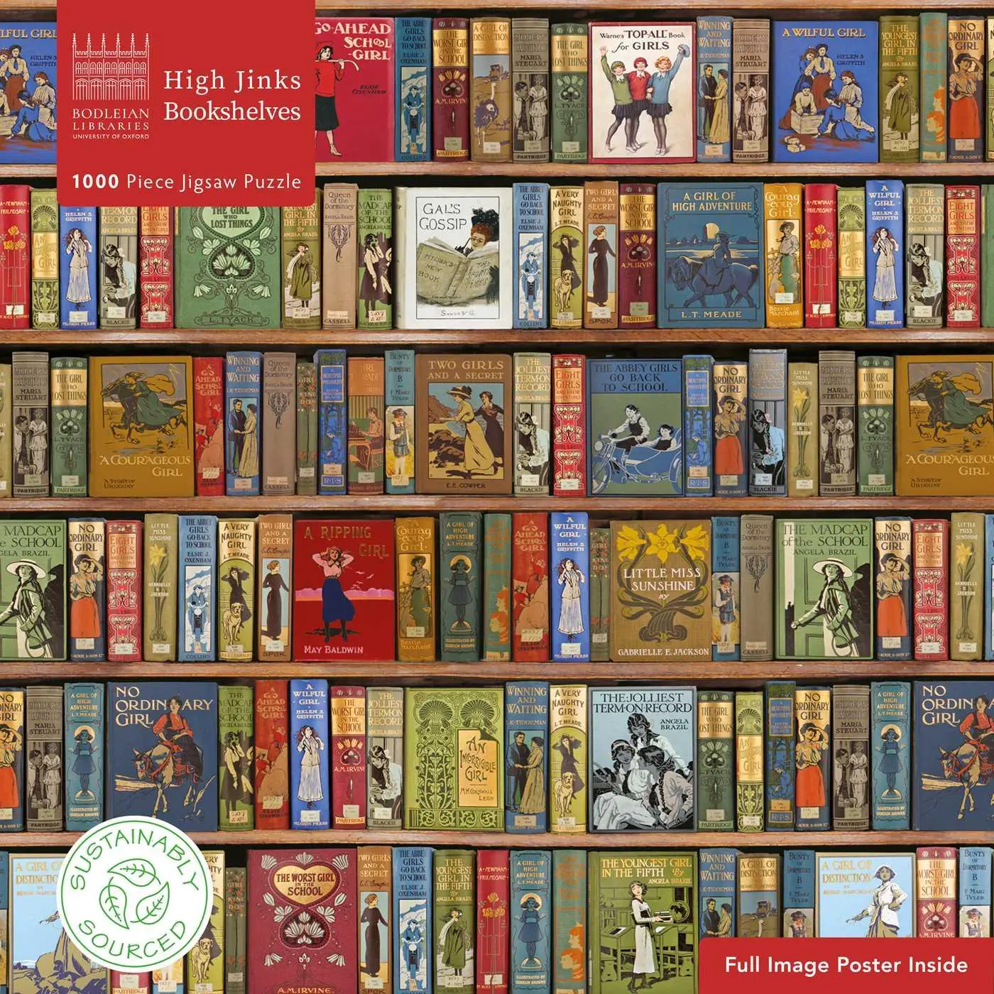 Cover: 9781786646354 | Adult Sustainable Jigsaw Puzzle Bodleian Library: High Jinks...