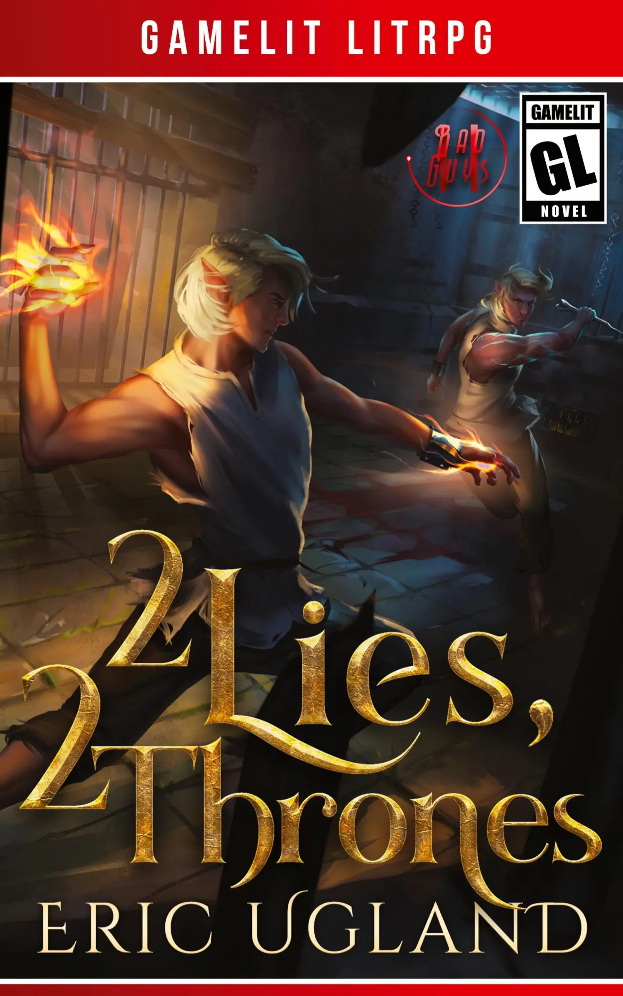 Cover: 9781945346354 | 2 Lies, 2 Thrones | A Gamelit/LitRPG Adventure | Eric Ugland | Buch