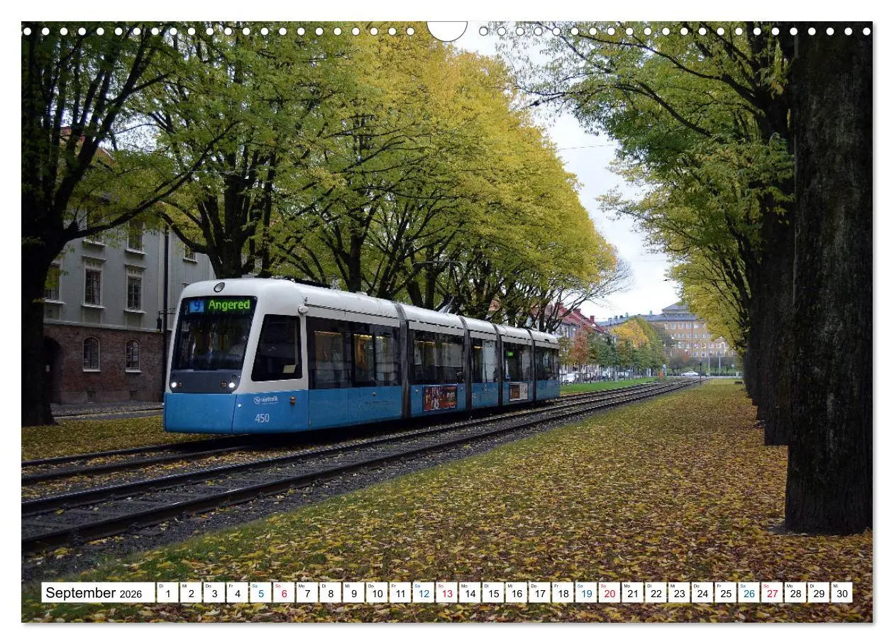 Bild: 9783457836354 | Die Göteborger Straßenbahn (Wandkalender 2026 DIN A3 quer),...