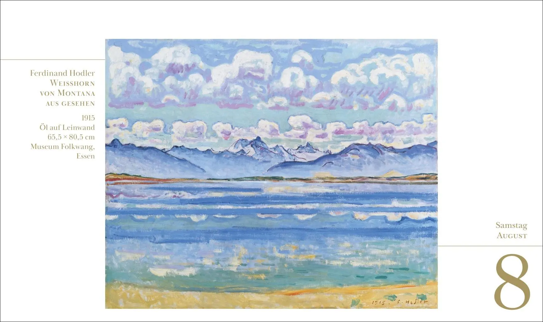 Bild: 9783840036354 | Eine Reise durch die Welt der Kunst Premiumkalender 2026 - 365...