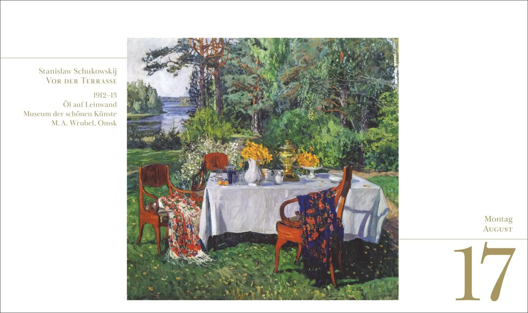 Bild: 9783840036354 | Eine Reise durch die Welt der Kunst Premiumkalender 2026 - 365...