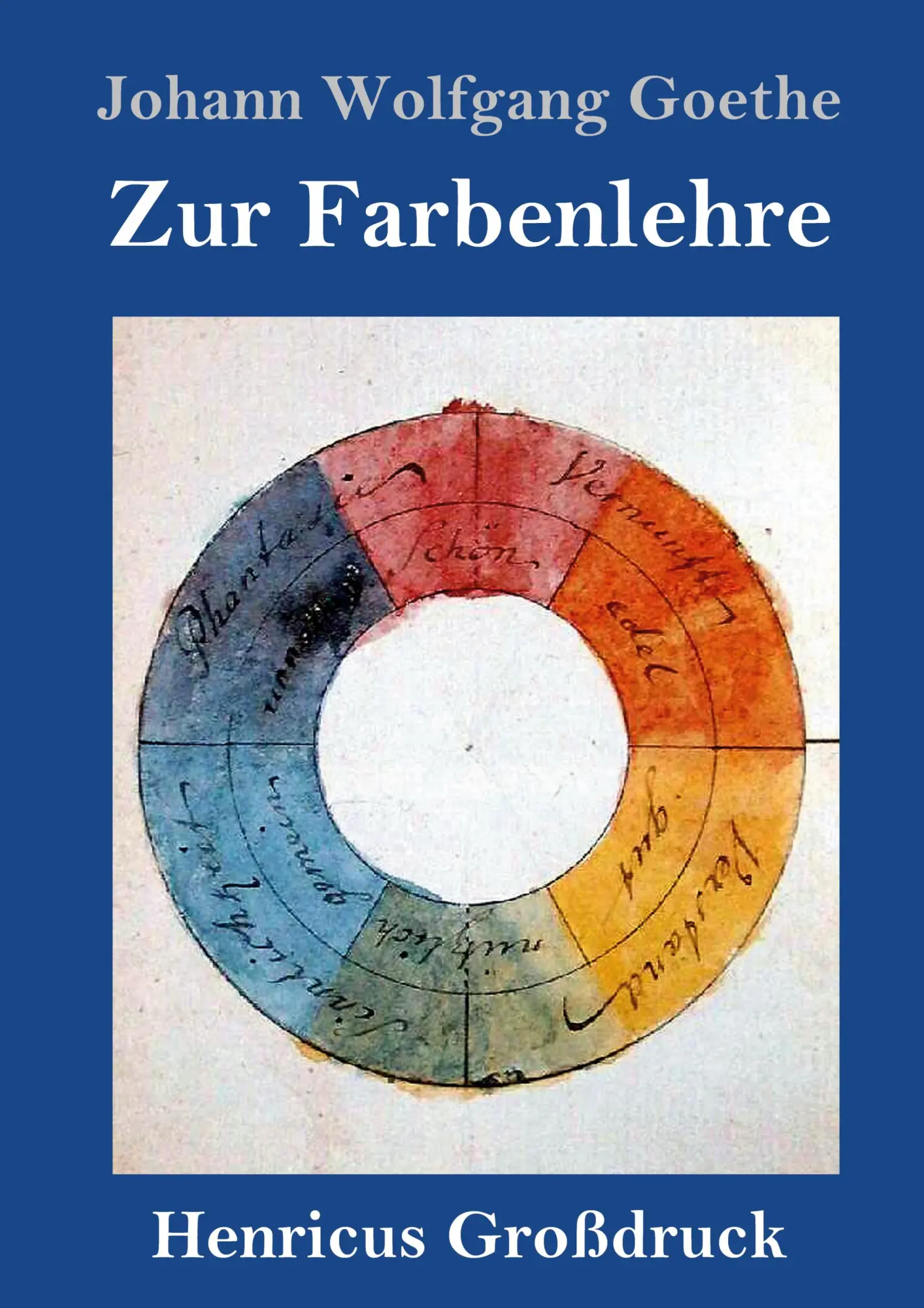 Cover: 9783847826354 | Zur Farbenlehre (Großdruck) | Johann Wolfgang Goethe | Buch | 752 S.