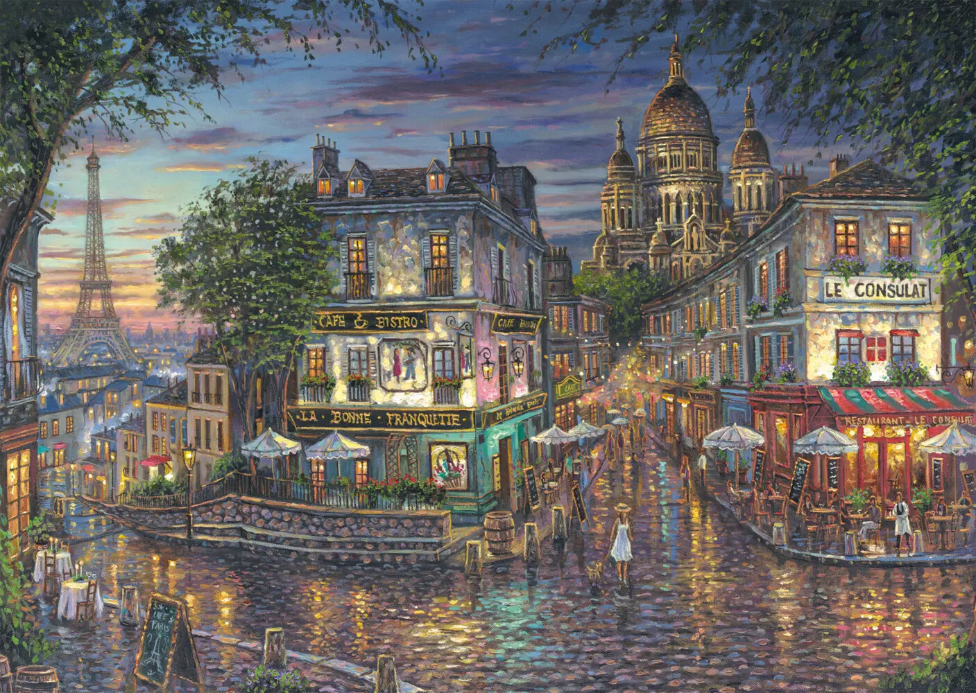Bild: 4001504586454 | Montmatre | Puzzles Robert Finale 1.000 Teile | Spiel | Schachtel