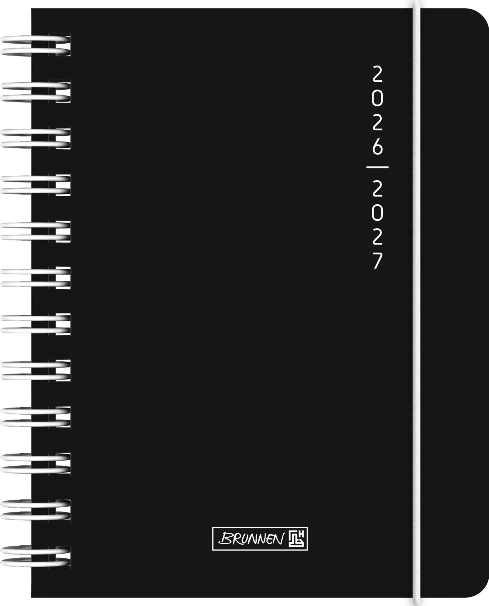 Cover: 4061947156454 | Schülerkalender 2026/2027 "Plain Black" A6, Kunststoff | Buch | 352 S.