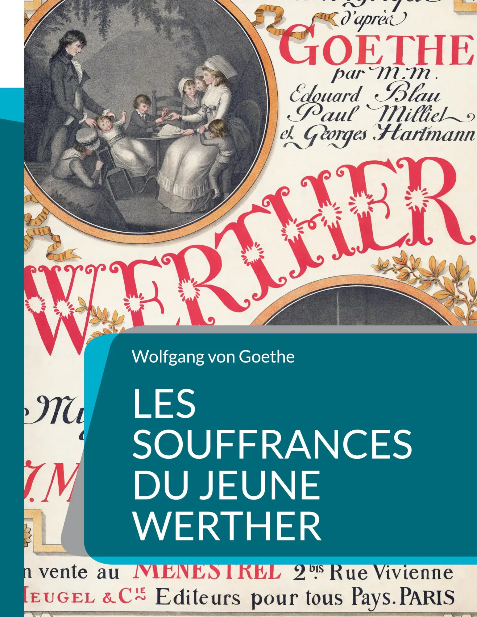 Cover: 9782322426454 | Les Souffrances du jeune Werther | Roman épistolaire d'automne 1774