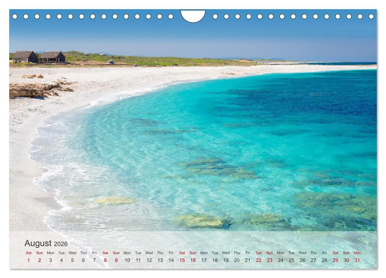 Bild: 9783516536454 | Wonderful Sardinia (Wall Calendar 2026 DIN A4 landscape), CALVENDO...