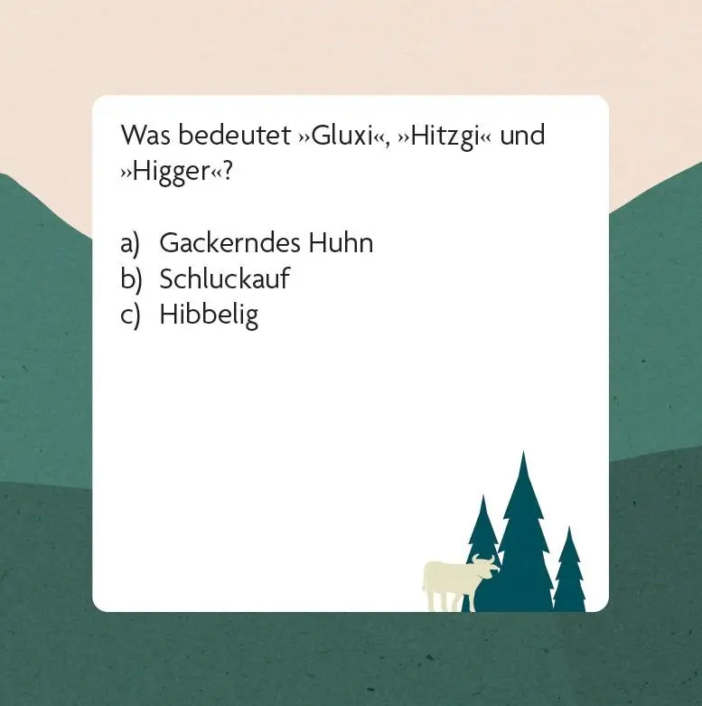 Bild: 9783747206454 | Dialekt-Quiz Schweiz | Box mit 66 Spielkarten und Anleitung | Saladin