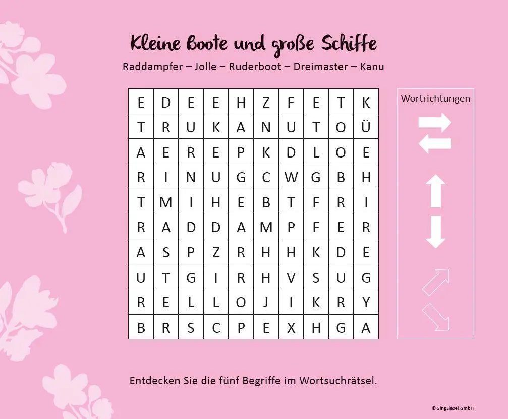 Bild: 9783948106454 | Wortsuchrätsel für Senioren mit vertrauten Begriffen. Rätselspaß,...